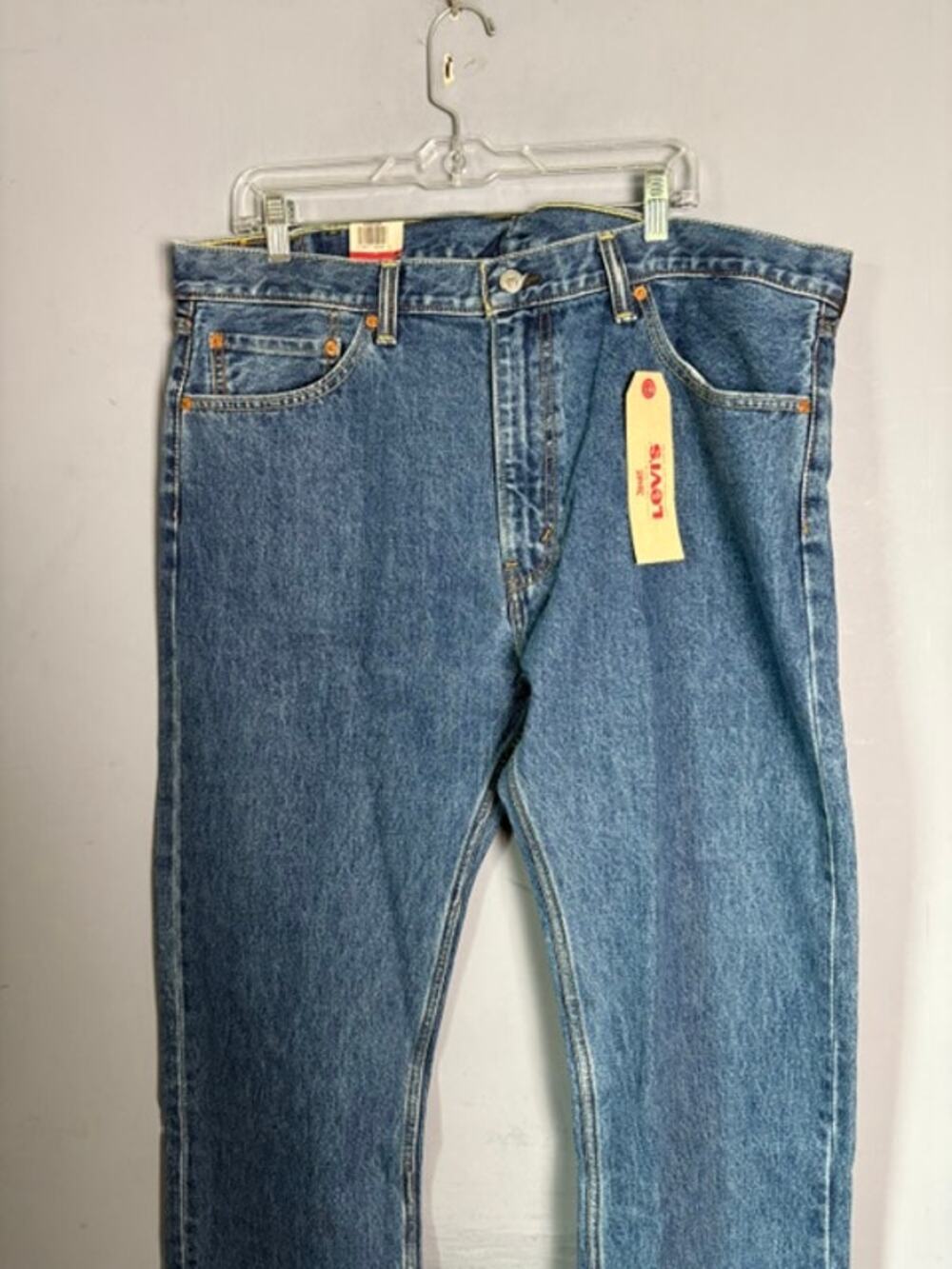 Levi’s 505 Mens Blue Straight Leg Jeans Size 40x30 NWT